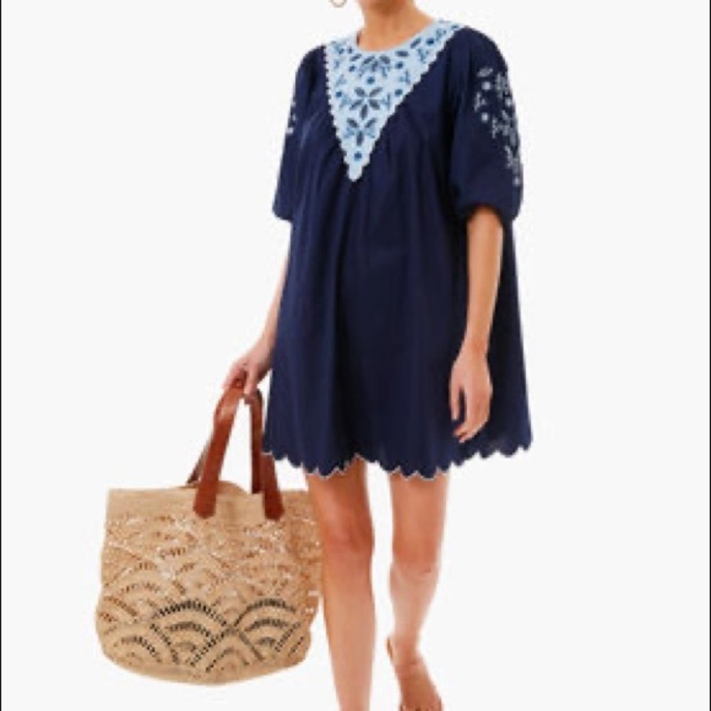 Navy Georgie Dress